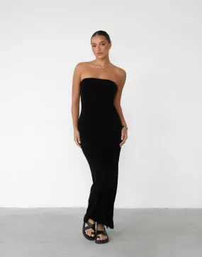 Abelle Maxi Dress (Black)