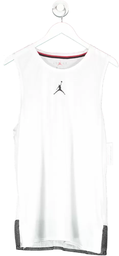 Air Jordan White Jordan Vest UK L