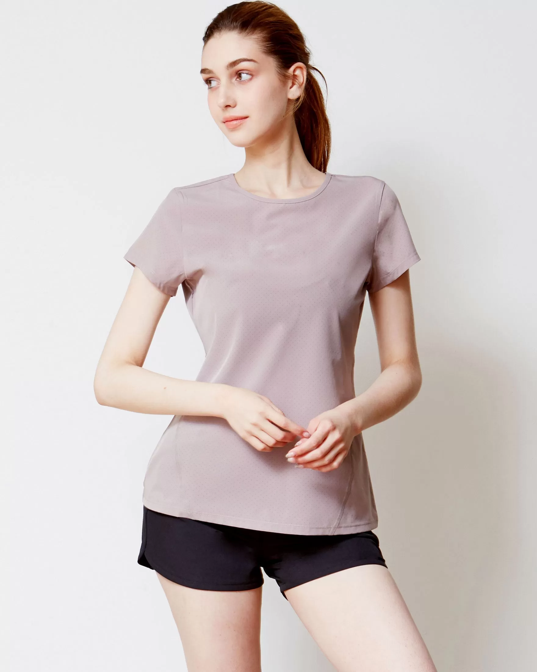 Airy Mile Laser Cut Mesh Top