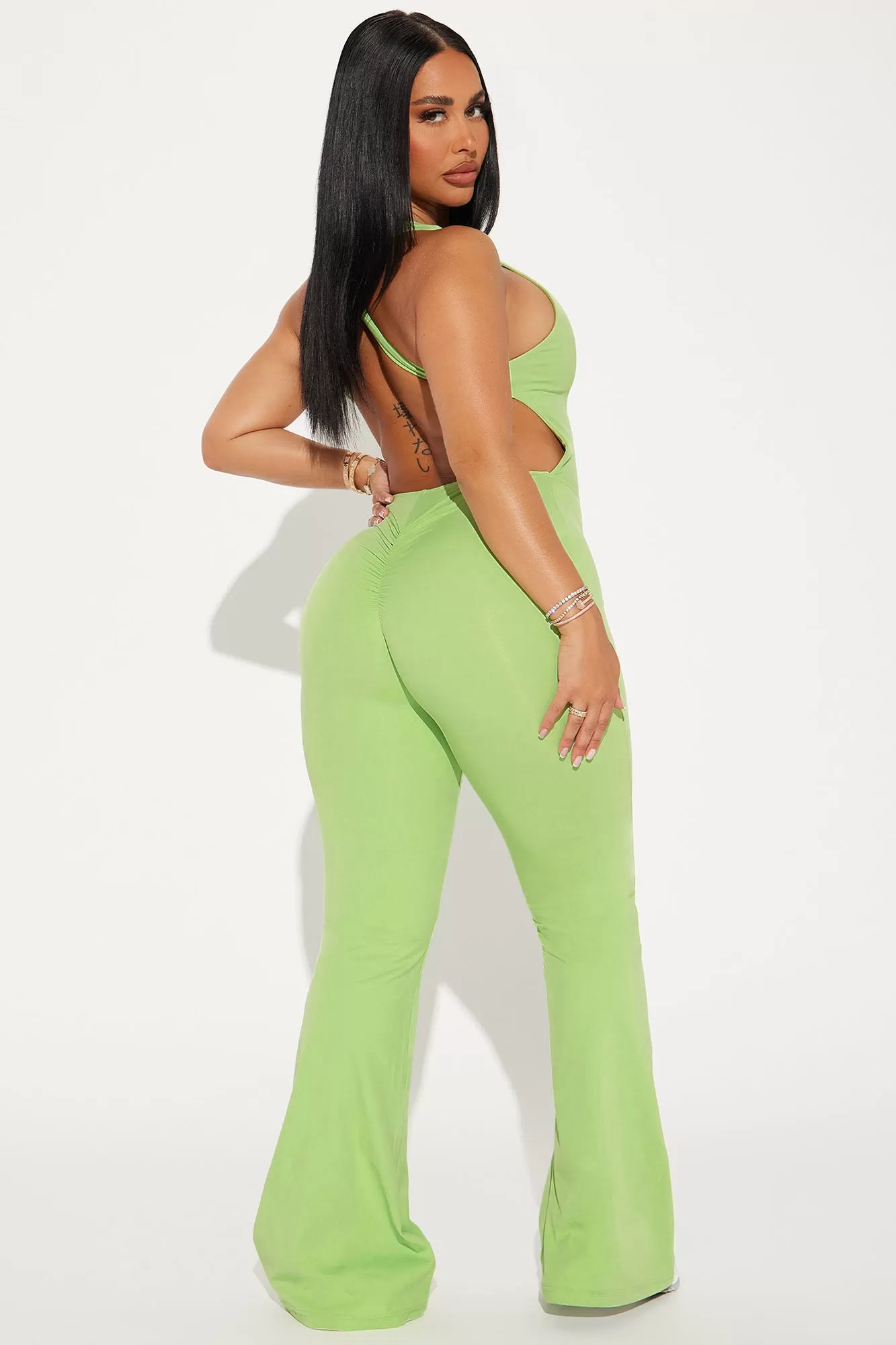 Alexus Active Jumpsuit - Sage