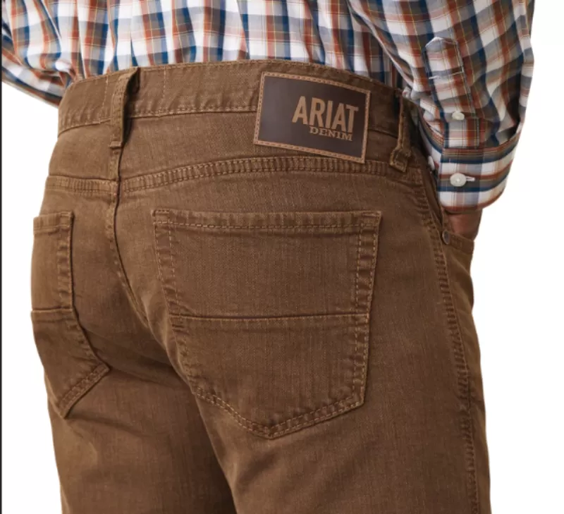 Ariat Jeans Mens M7 Straight Leg Grizzly