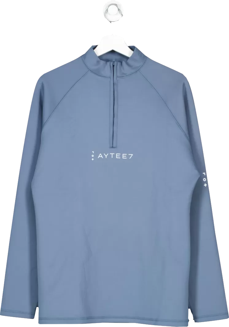 AYTEE7 Blue Nomad 1/4 Zip UK L