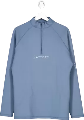 AYTEE7 Blue Nomad 1/4 Zip UK L