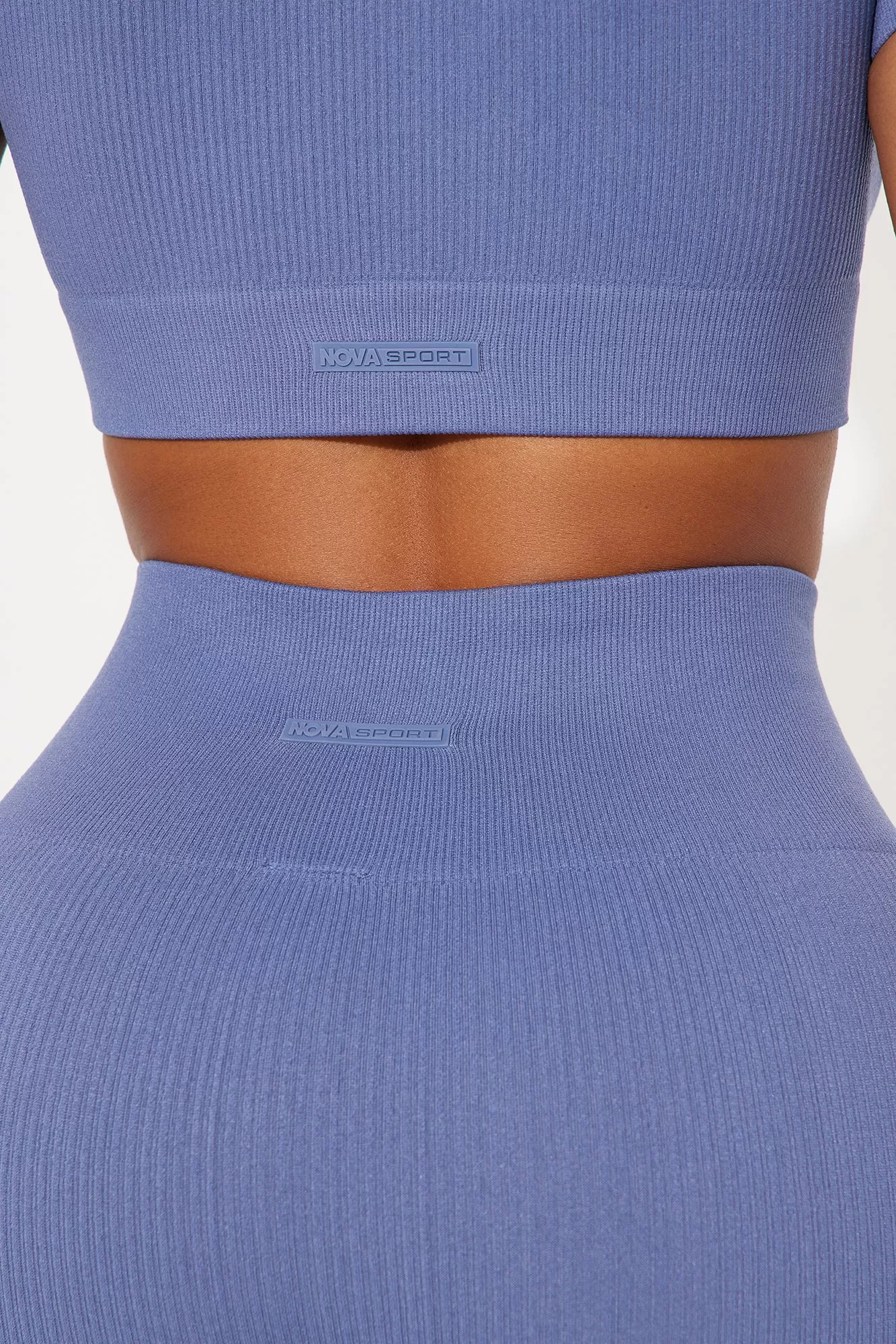 Body Goals Effortless Seamless Active Set - Slate Blue