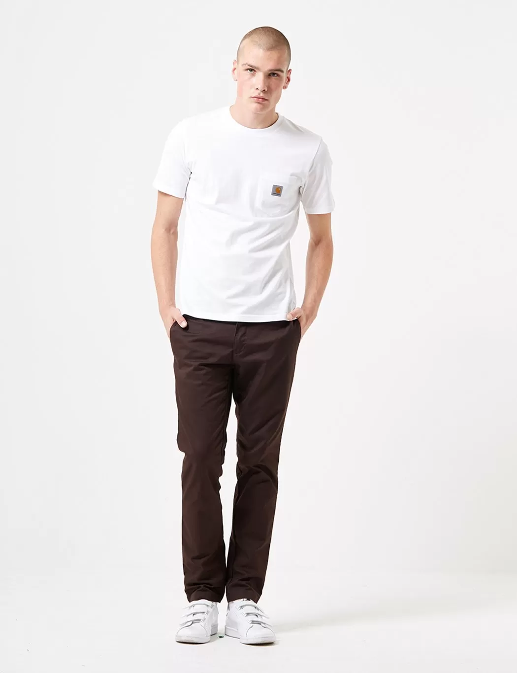 Carhartt-WIP Sid Pant Chino (Slim) - Tobacco Brown