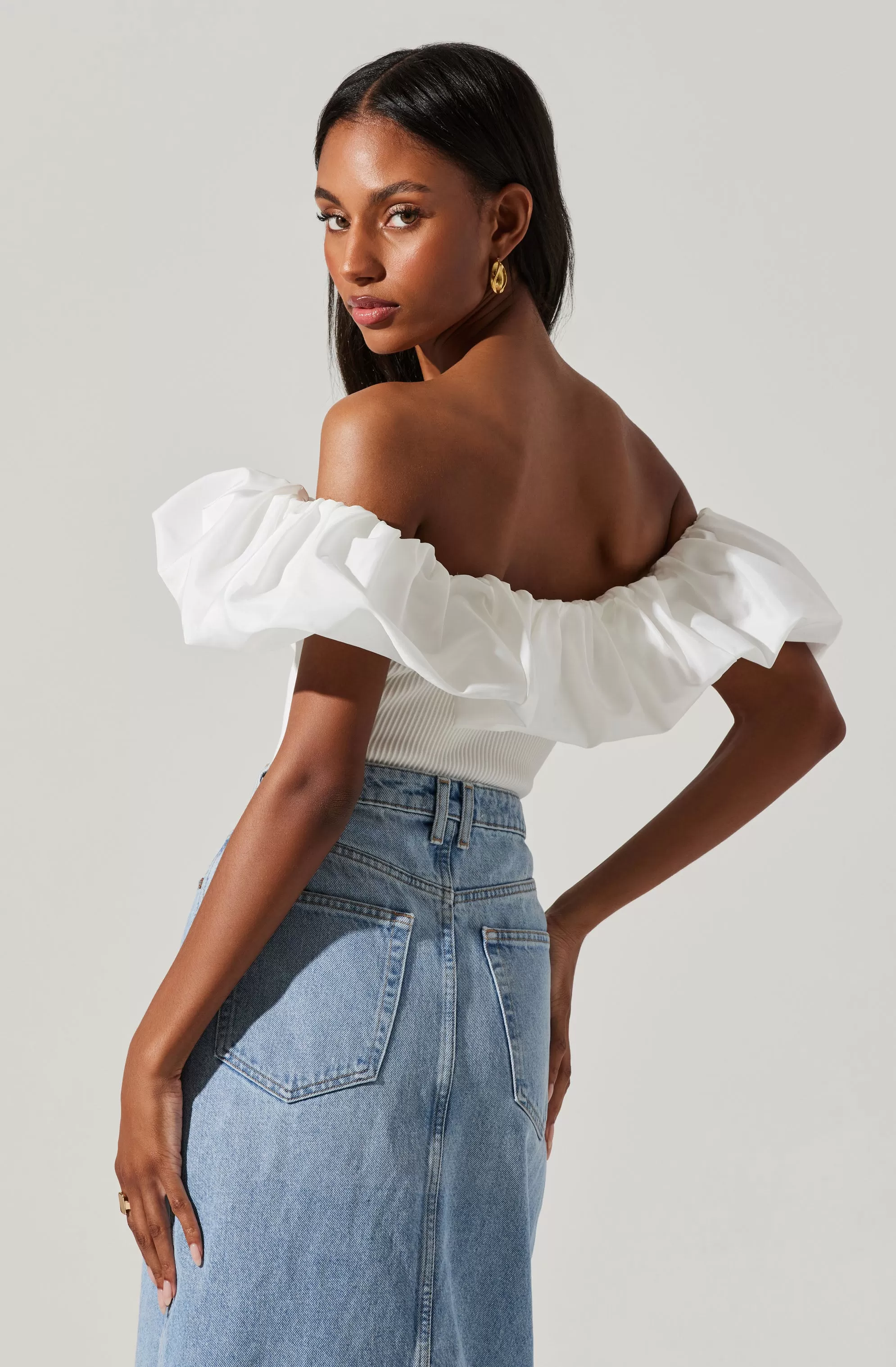 Cherie Off The Shoulder Top