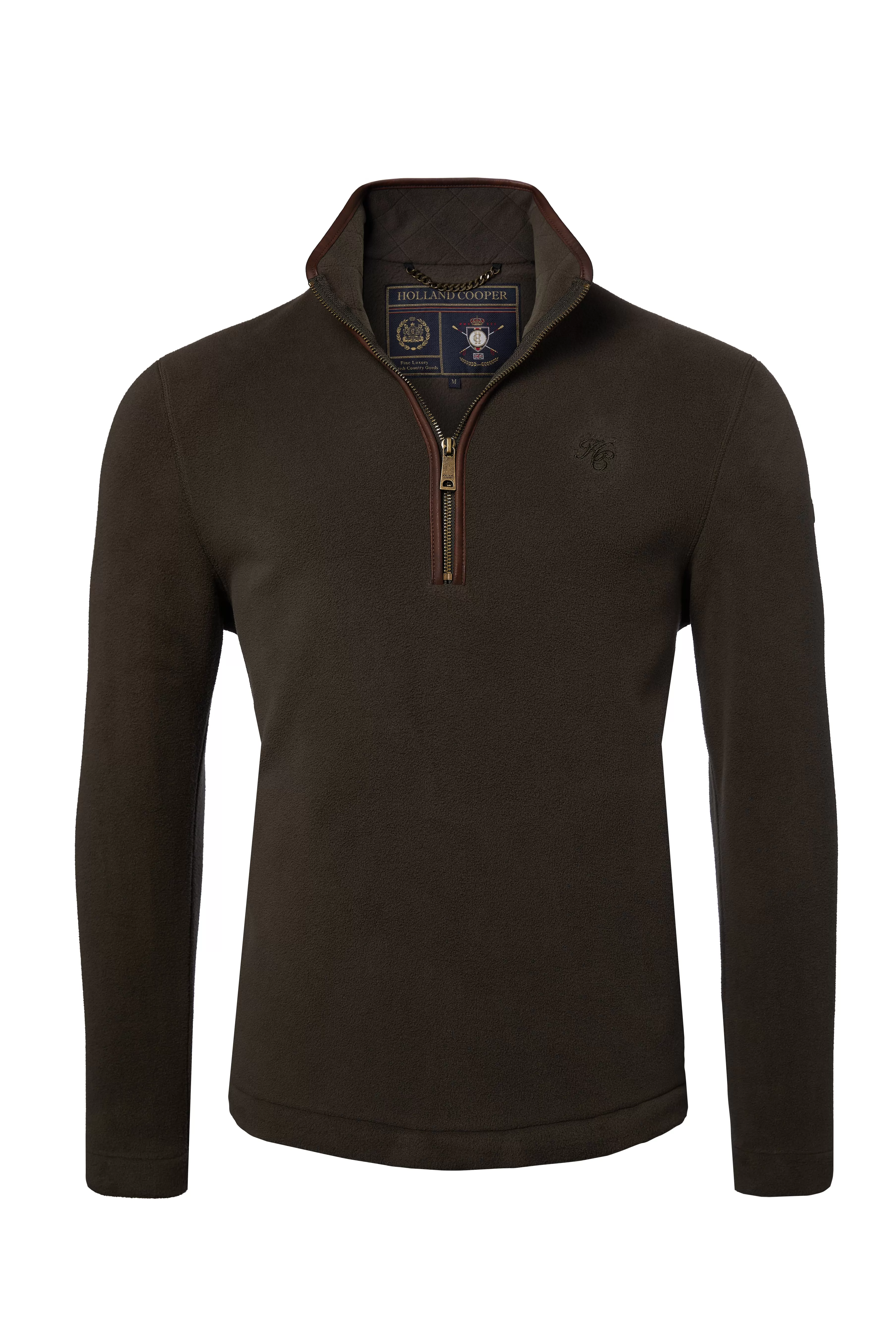 Country Fleece Half Zip (Khaki)