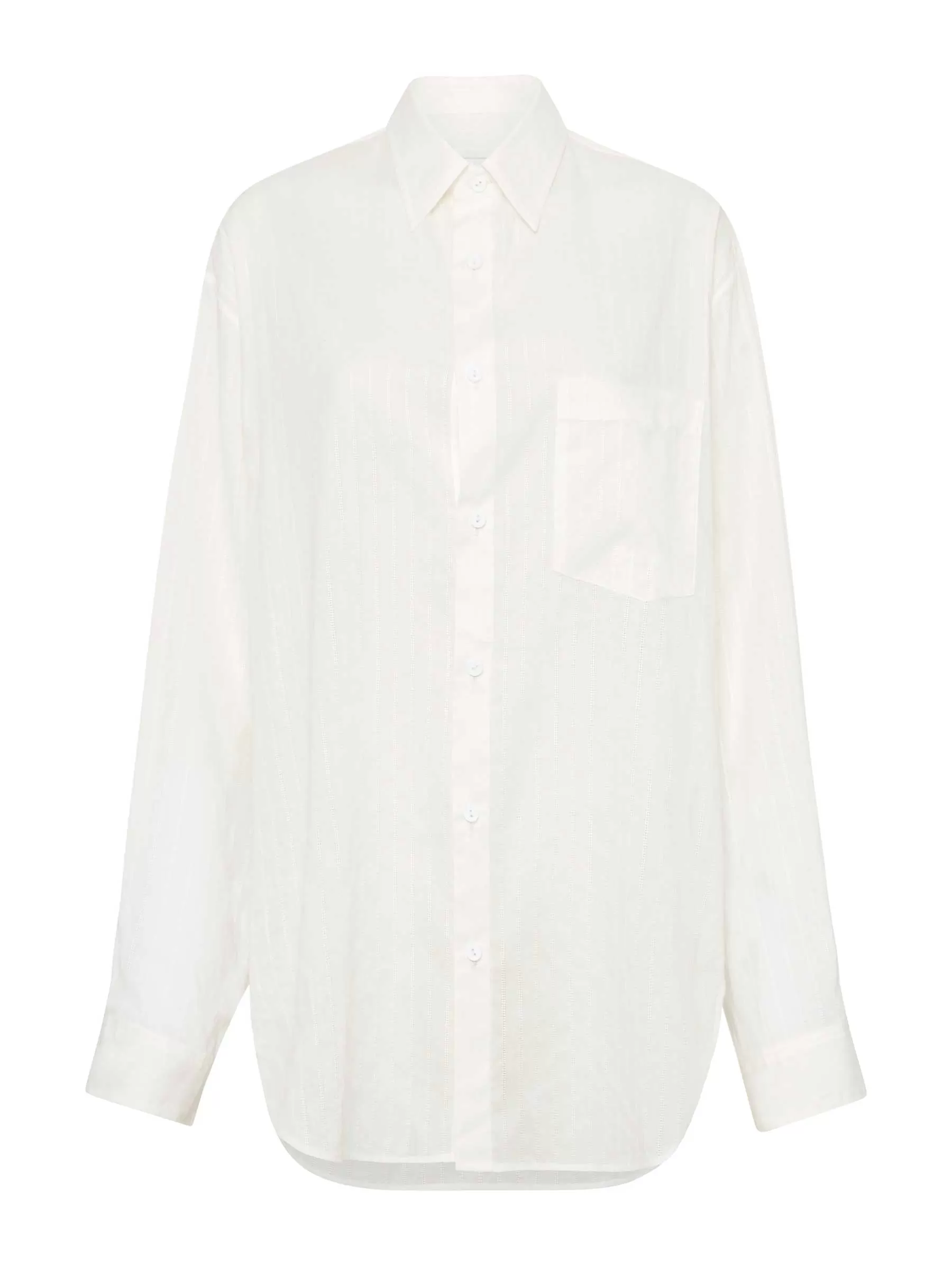 Embroidered Oversized Shirt