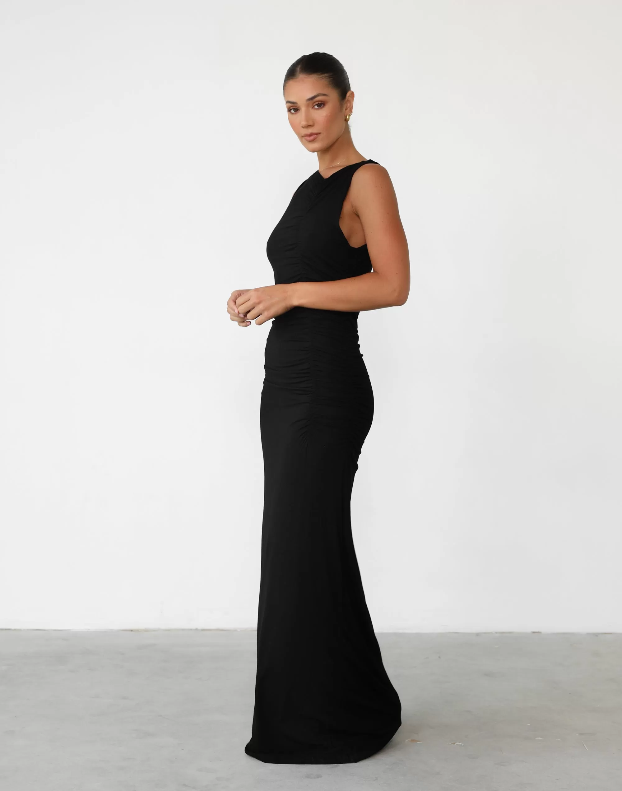 Everleigh Maxi Dress (Black)