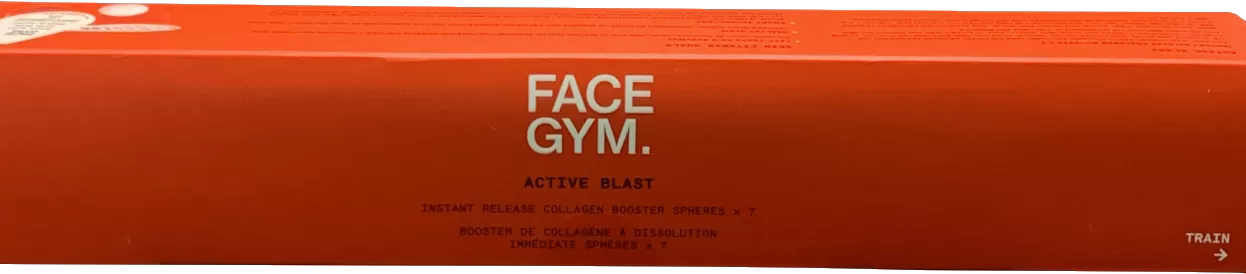 Facegym Active Blast Instant Release Collagen Booster Spheres (various Options) 7 days