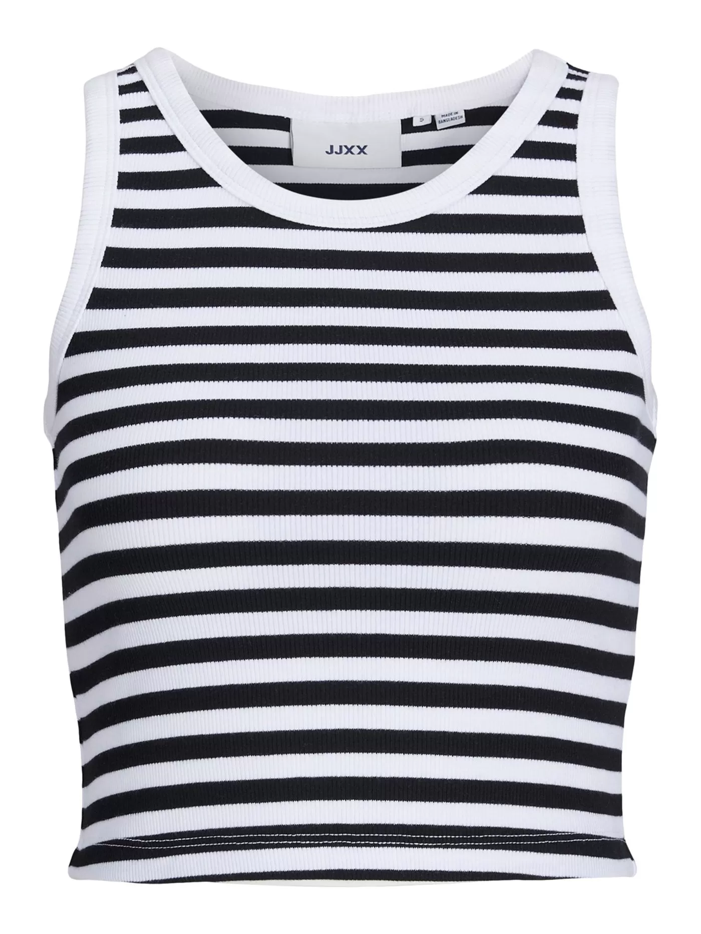 Fallon Stripe Crop Tank Top