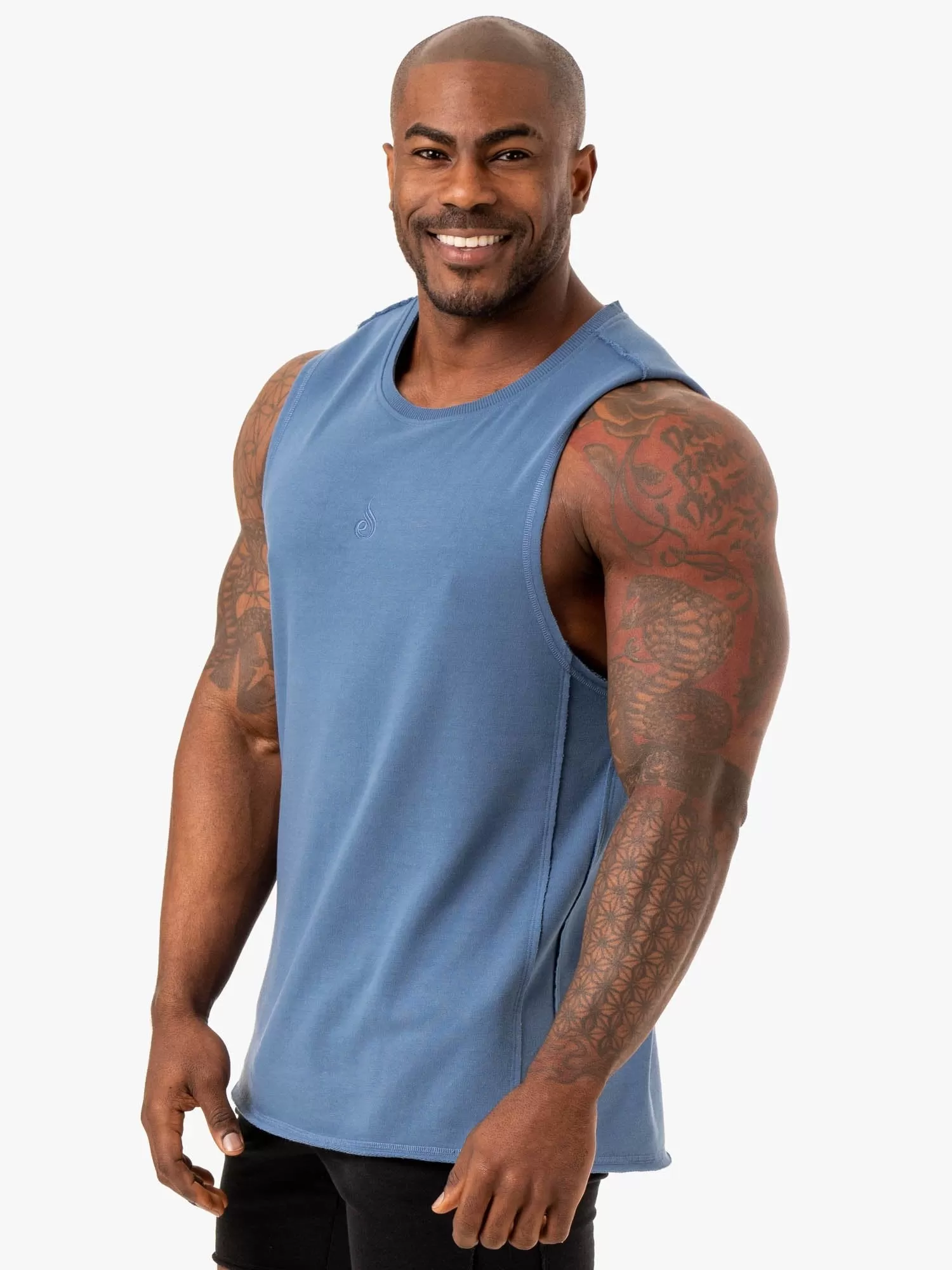 Force Fleece Tank - Blue