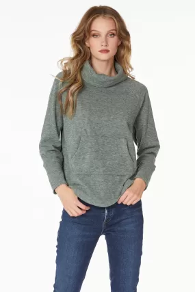 FUNNEL NECK PULLOVER