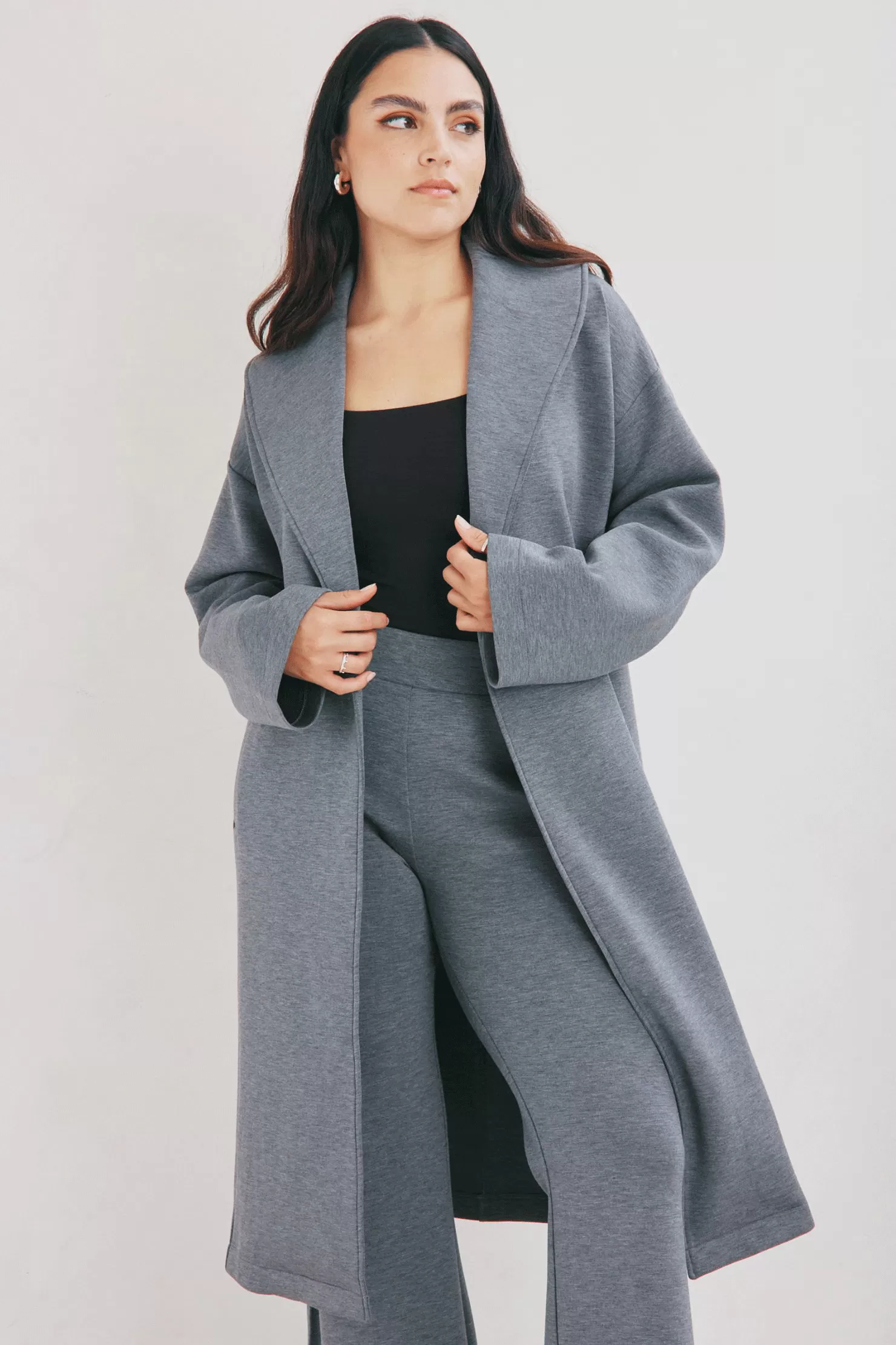 Giselle Coat - Grey