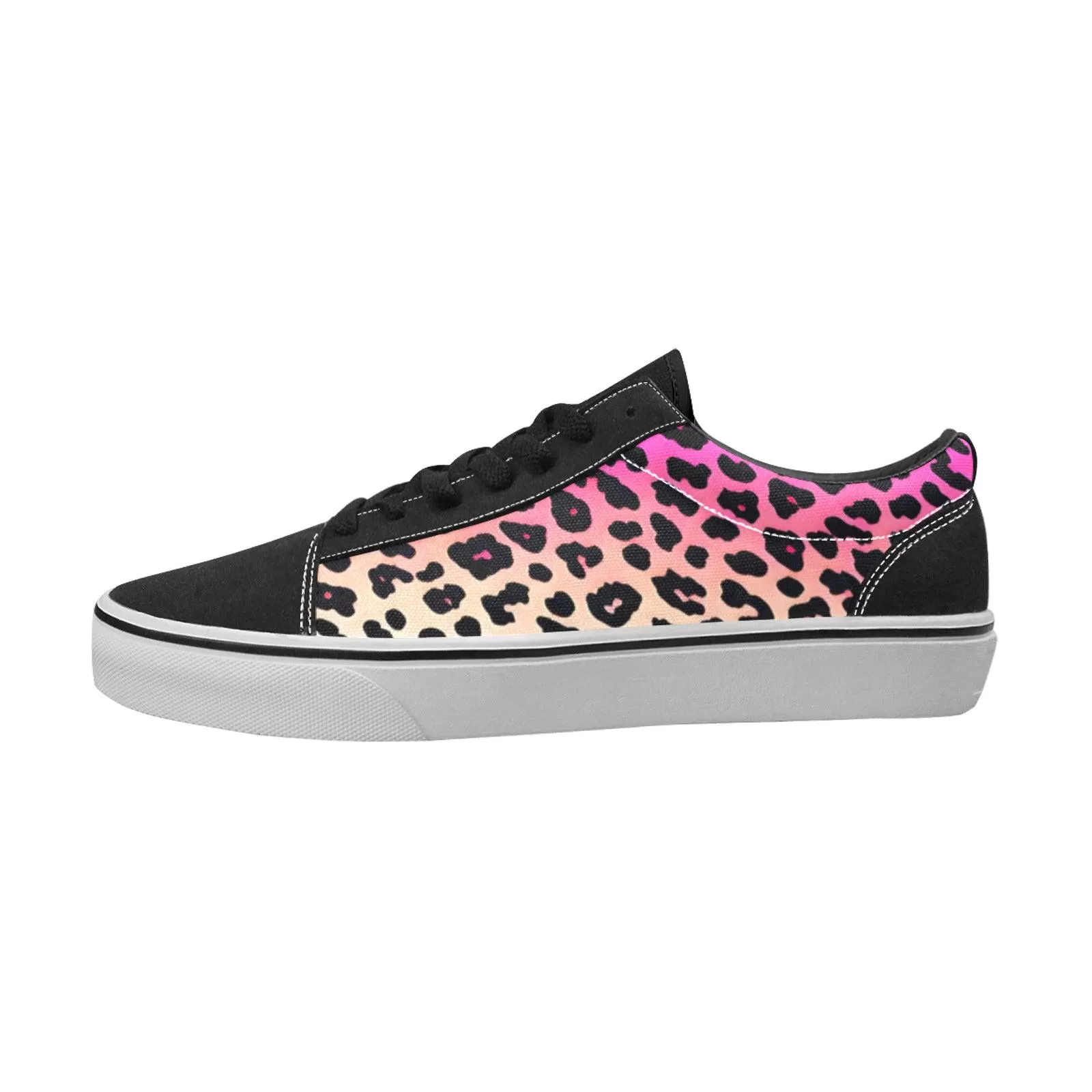 Gradient Leopard Print Men