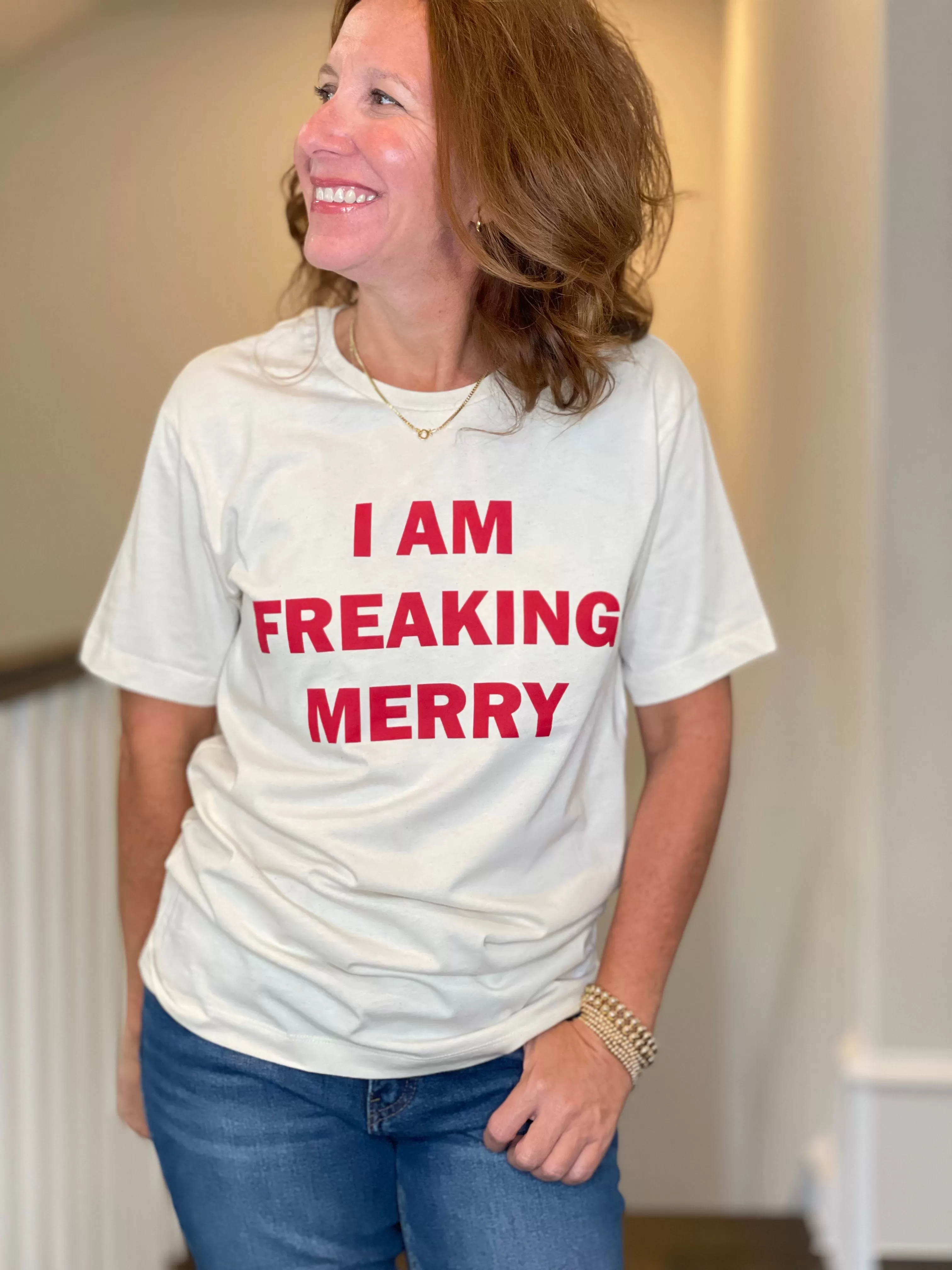 I Am Freaking Merry Tee Shirt