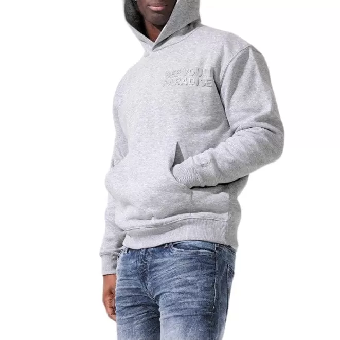 Jordan Craig Paradise Tonal Pullover Hoodie (Heather Grey) 8550H