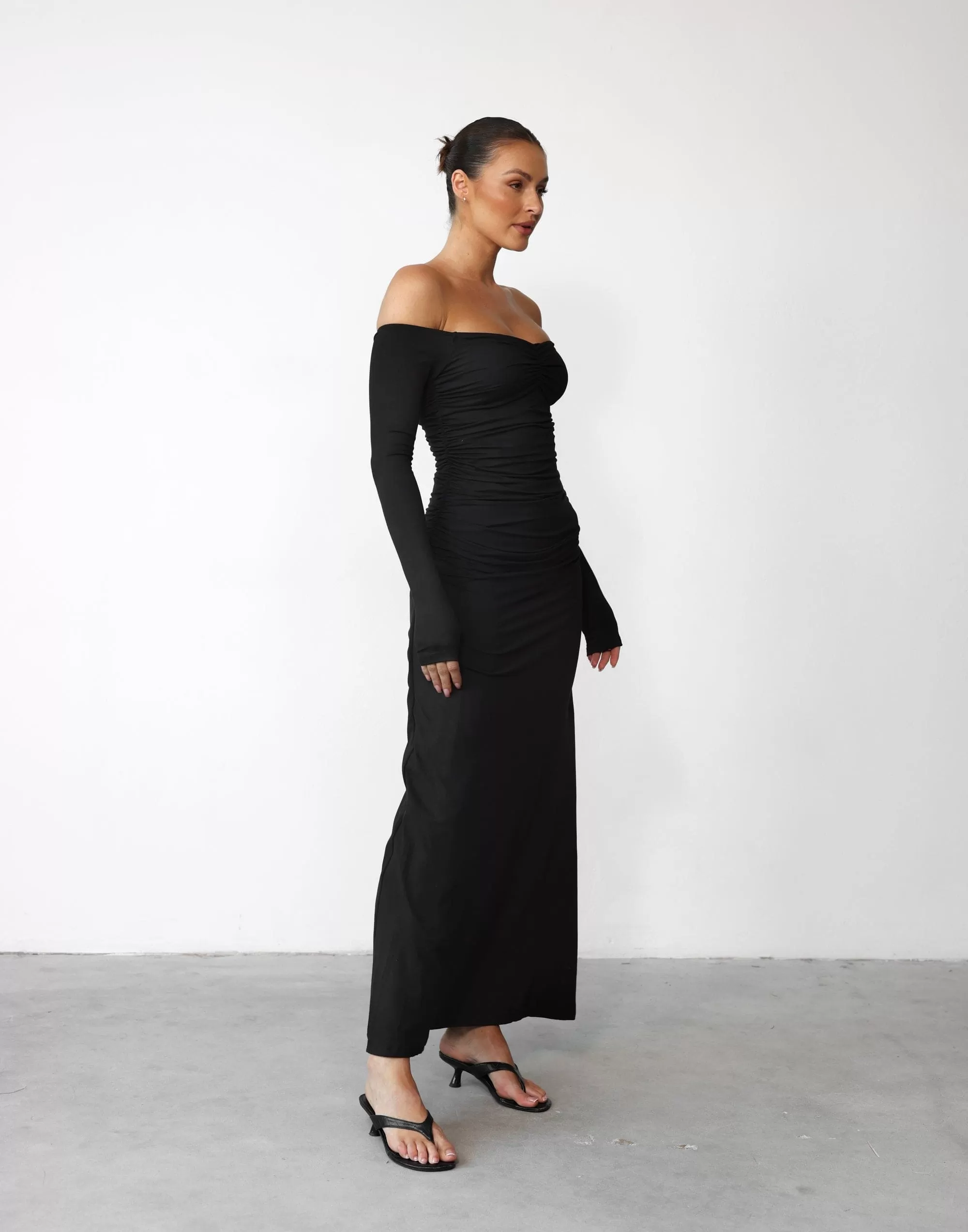 Josephine Maxi Dress (Black)