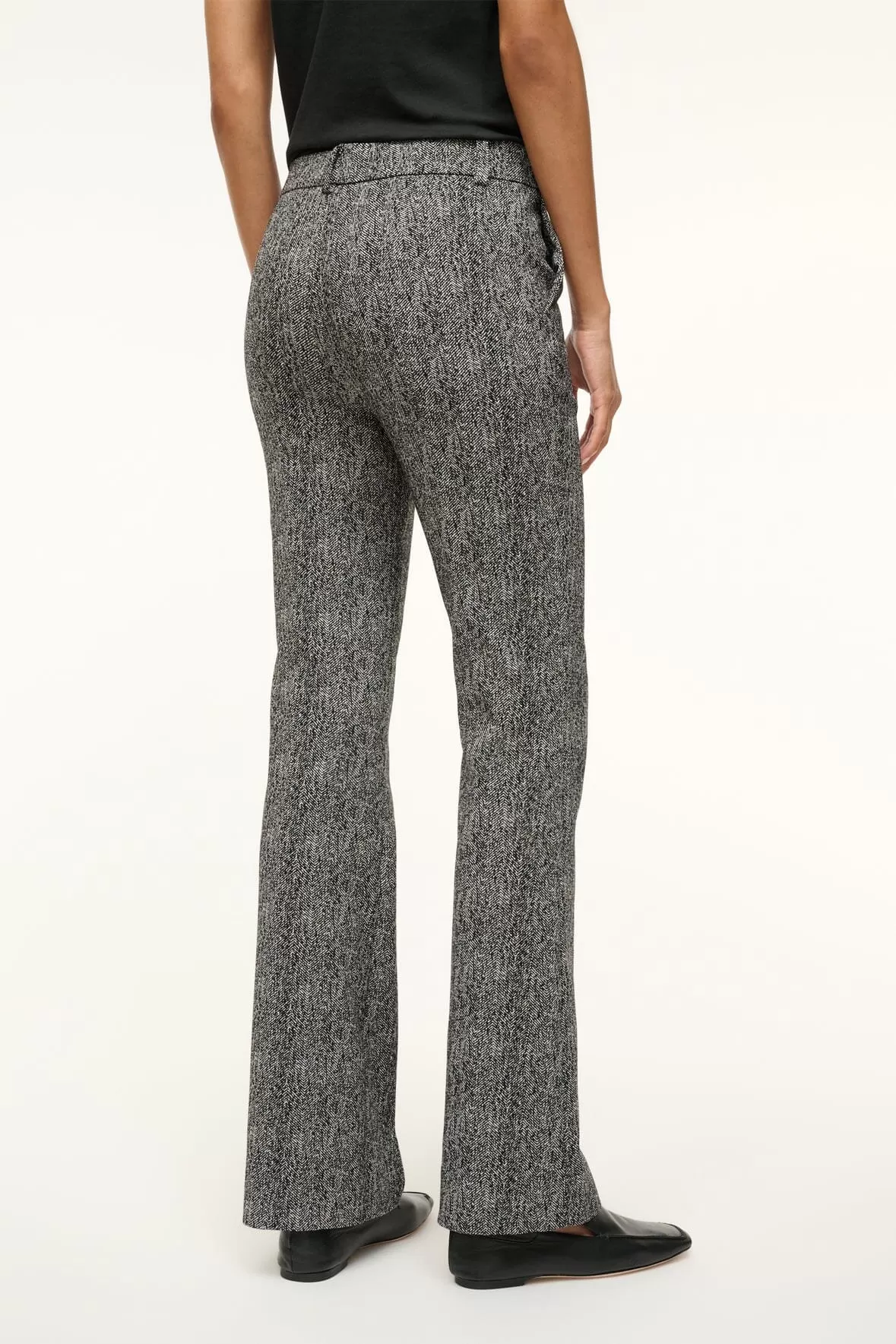 KAT PANT | TEXTURED HERRINGBONE