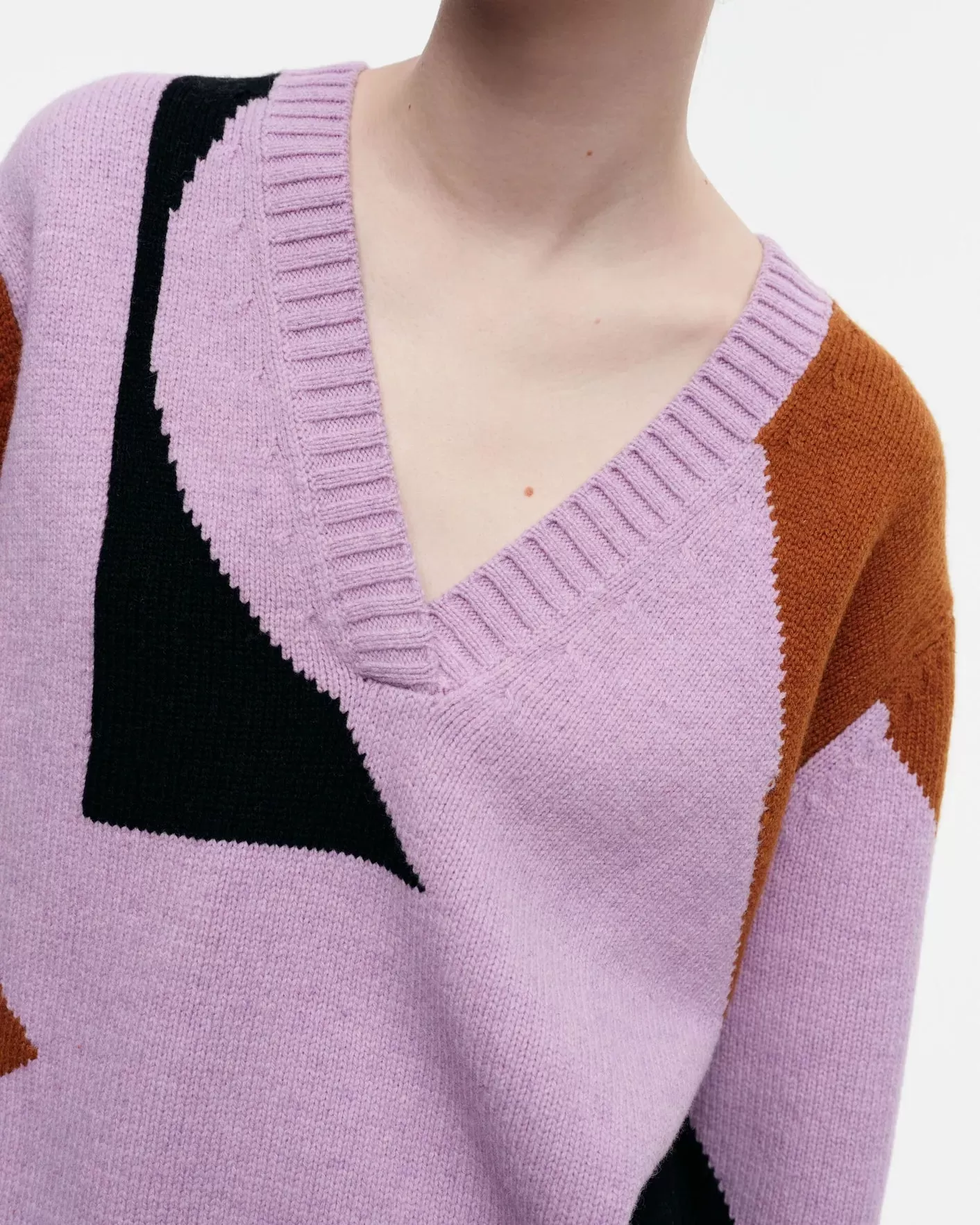 kertaus pilari - knitted wool pullover (XS)