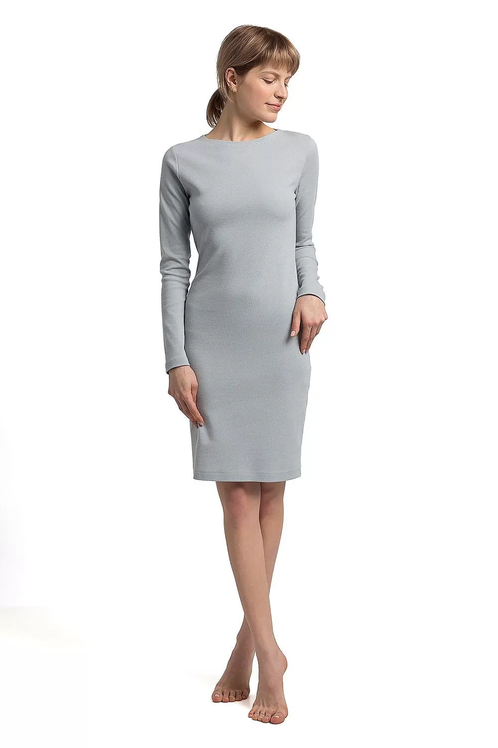 LaLupa Long Sleeve Daydress Grey