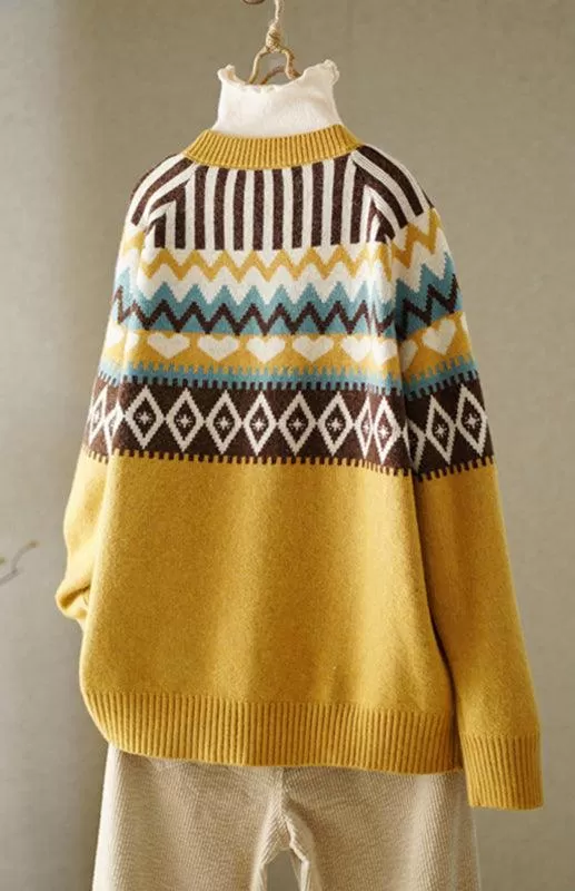 Loose Ladies Cardigan Sweater