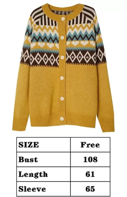 Loose Ladies Cardigan Sweater