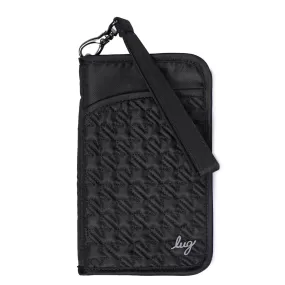 LUGTandem Zip SE RFID Wallet in Midnight Black