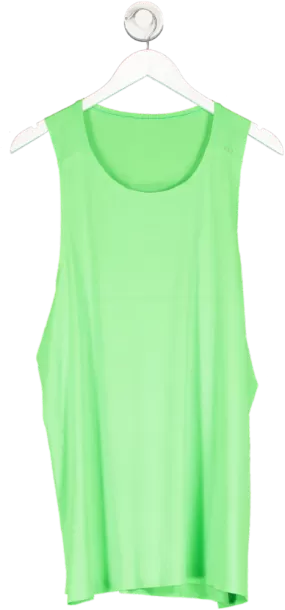 Lululemon Green Train Tank Top UK L