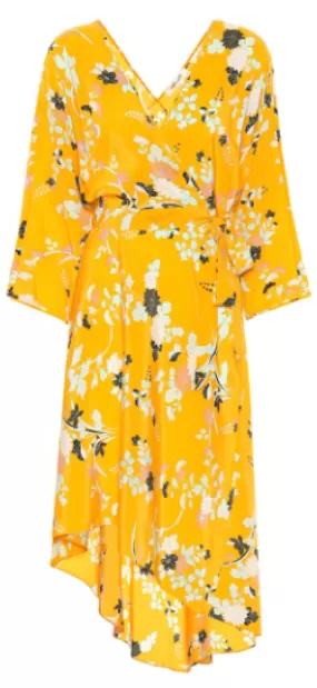 Marigold Silk Dress