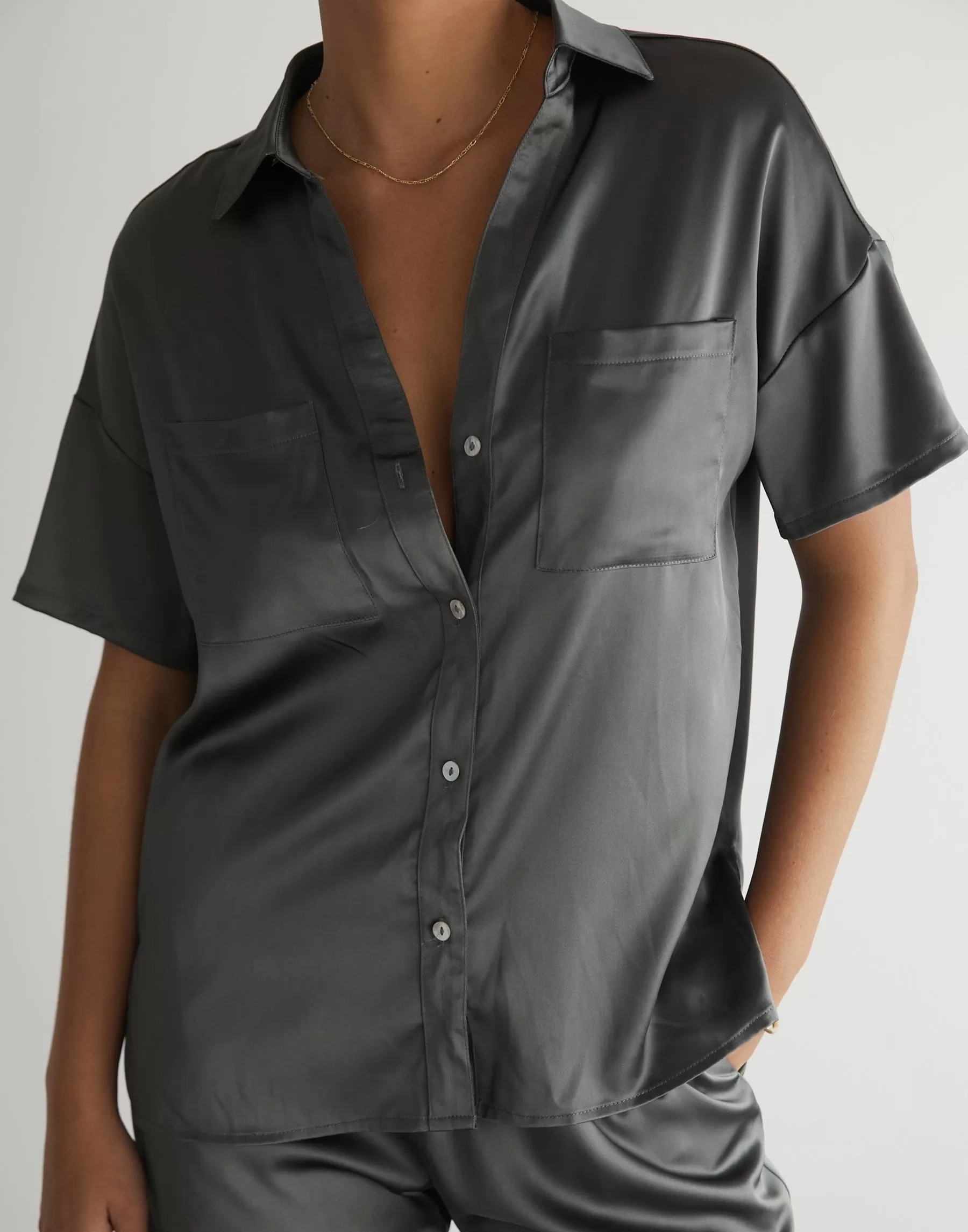 Martha Shirt (Slate)