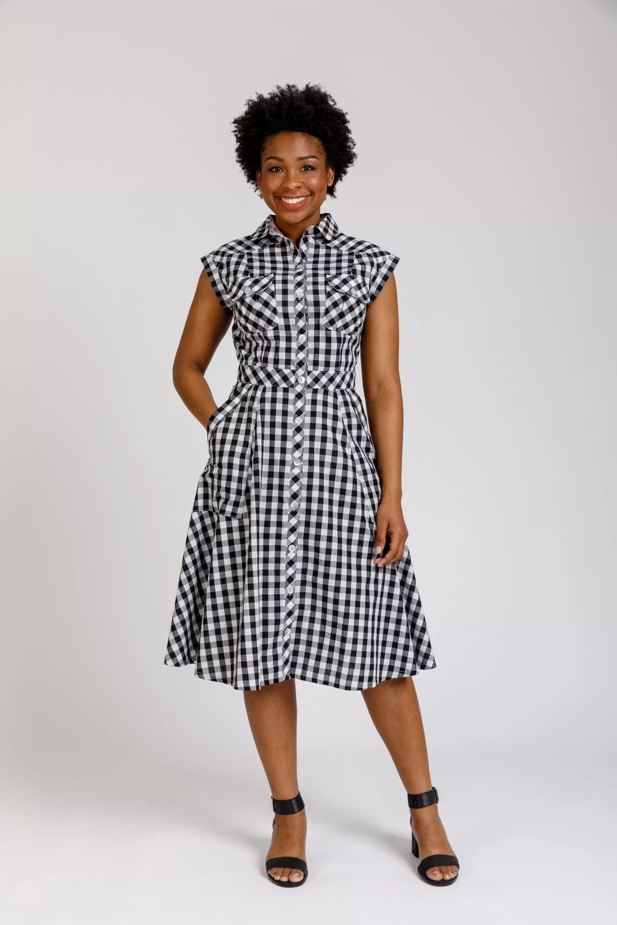 Matilda Shirt Dress - Sizes 0-20 - Megan Nielsen