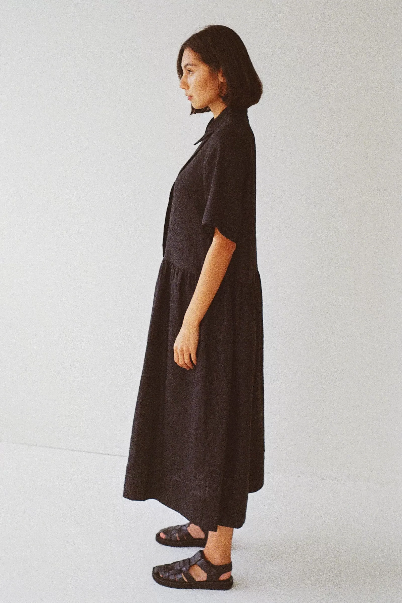 Mes Deux Midi Dress in Black