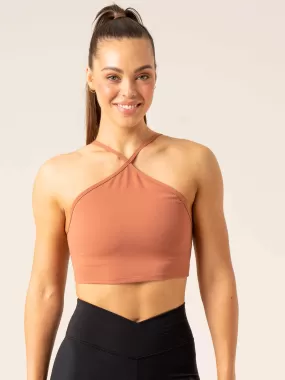 Momentum Tank Bra - Clay