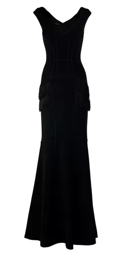 Niara Scuba Gown Black