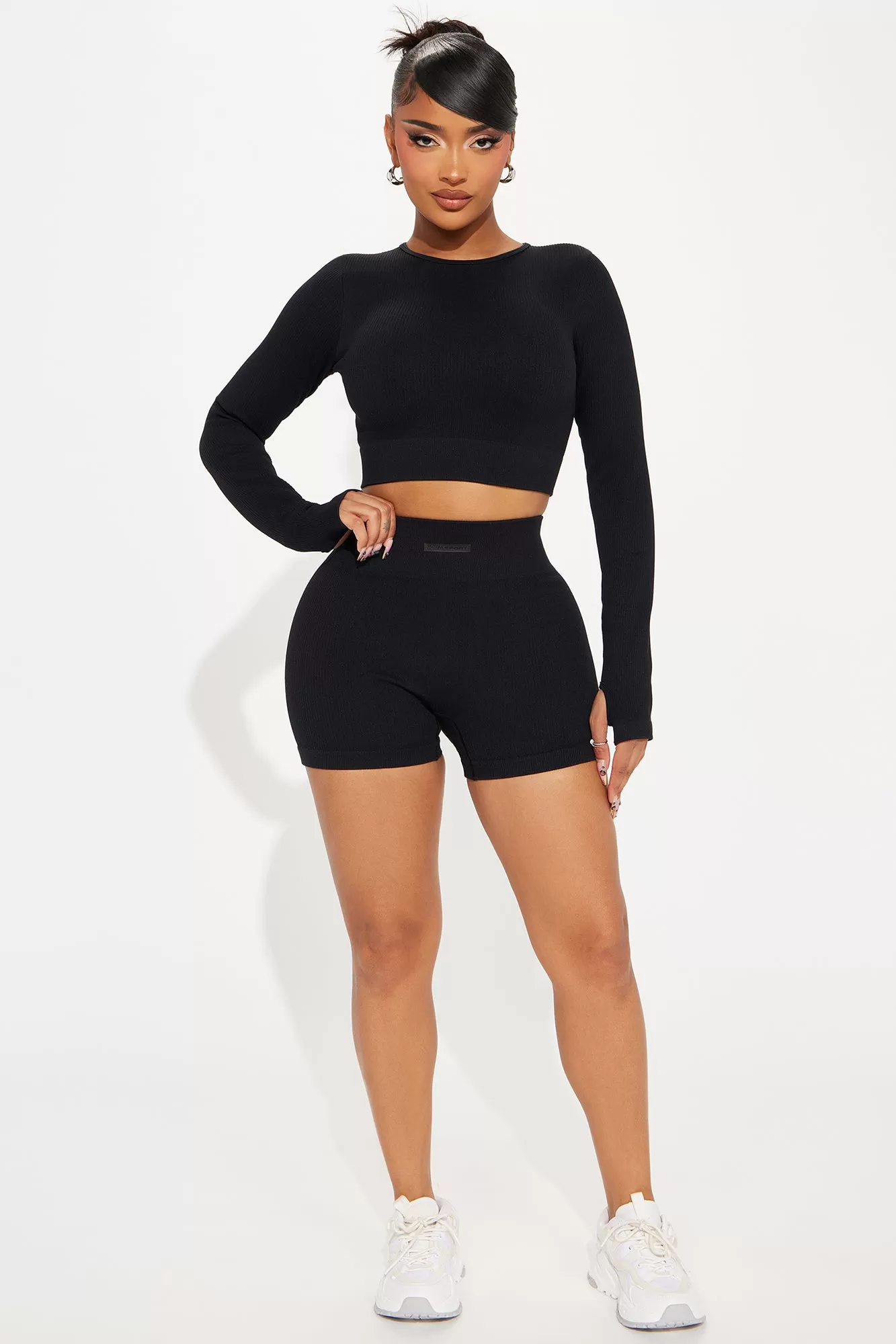 Ocean Run Effortless Seamless Active Set - Black