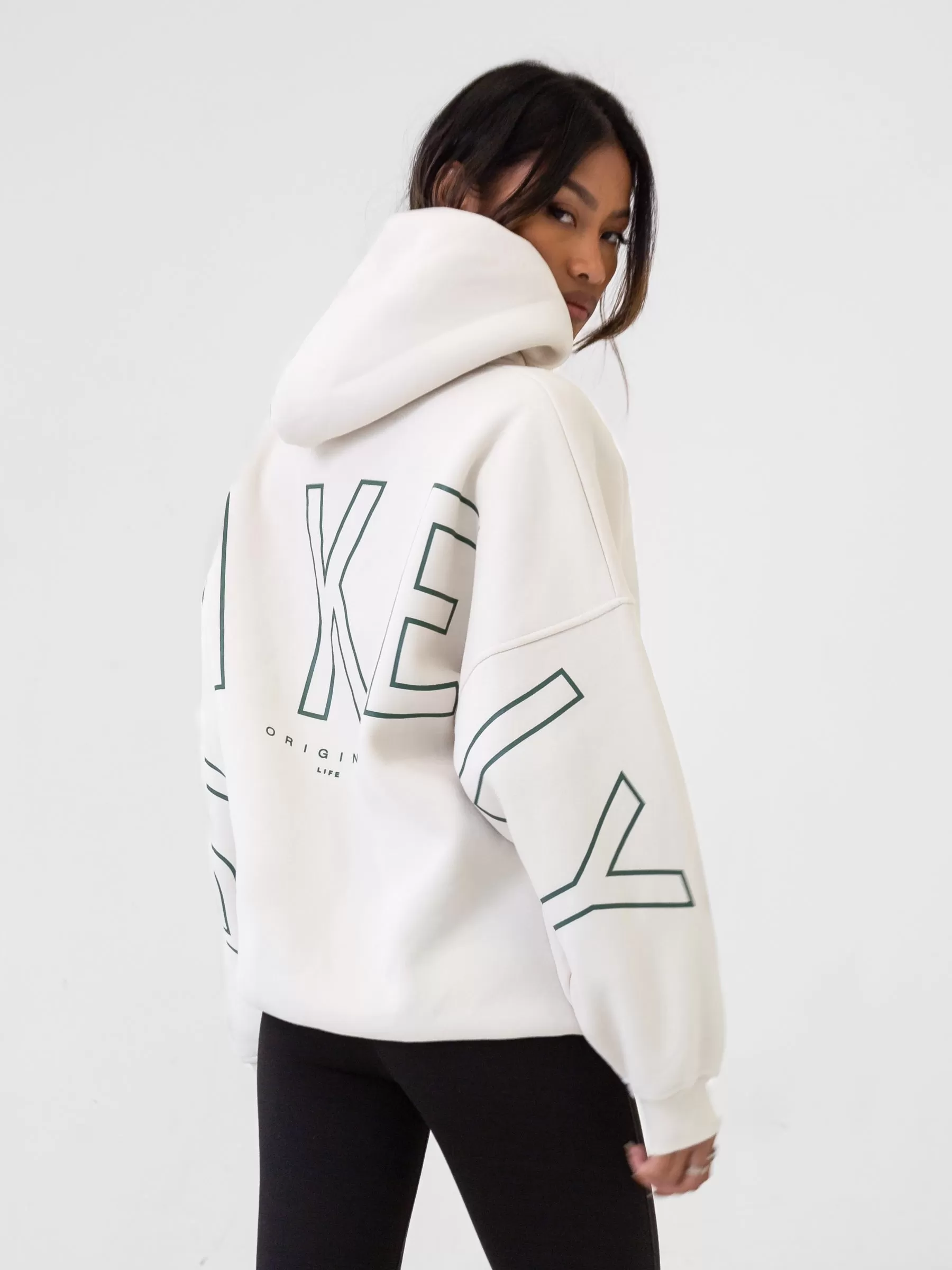 Outline Isabel Oversized Hoodie - Chalk