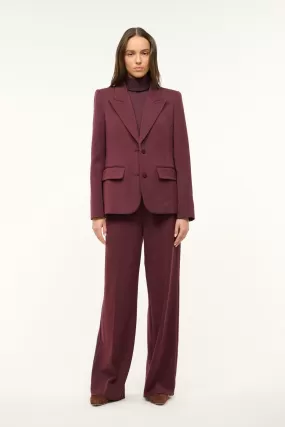 PRINCE SUITING PANT | MERLOT