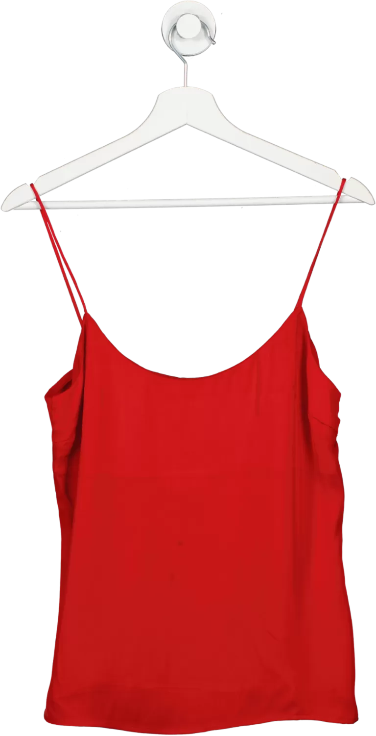 REISS Red Strappy Cami UK S/M