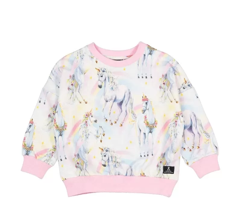 Rock Your Kid - SORBET UNICORN SWEATSHIRT