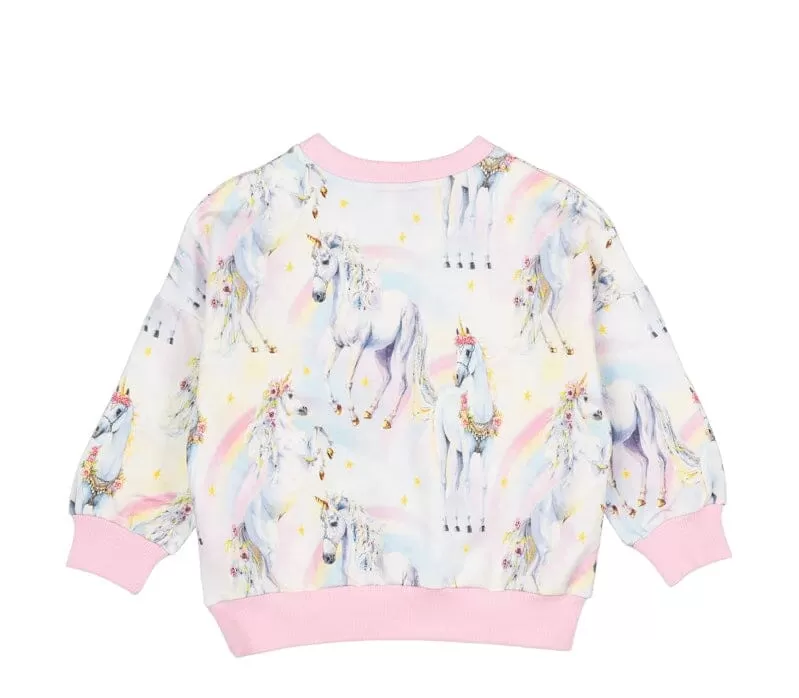 Rock Your Kid - SORBET UNICORN SWEATSHIRT