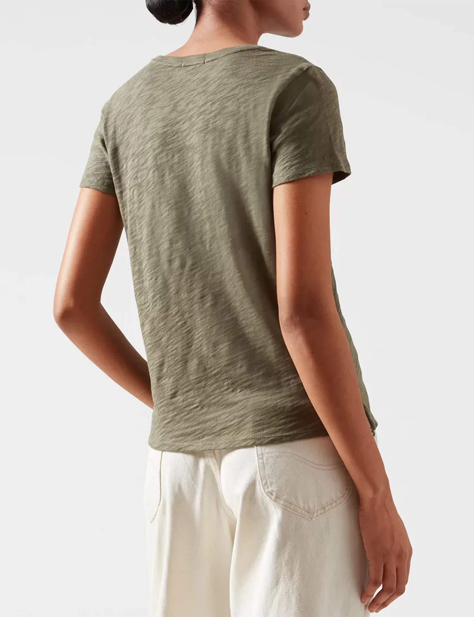 Schoolboy V-Neck, Army