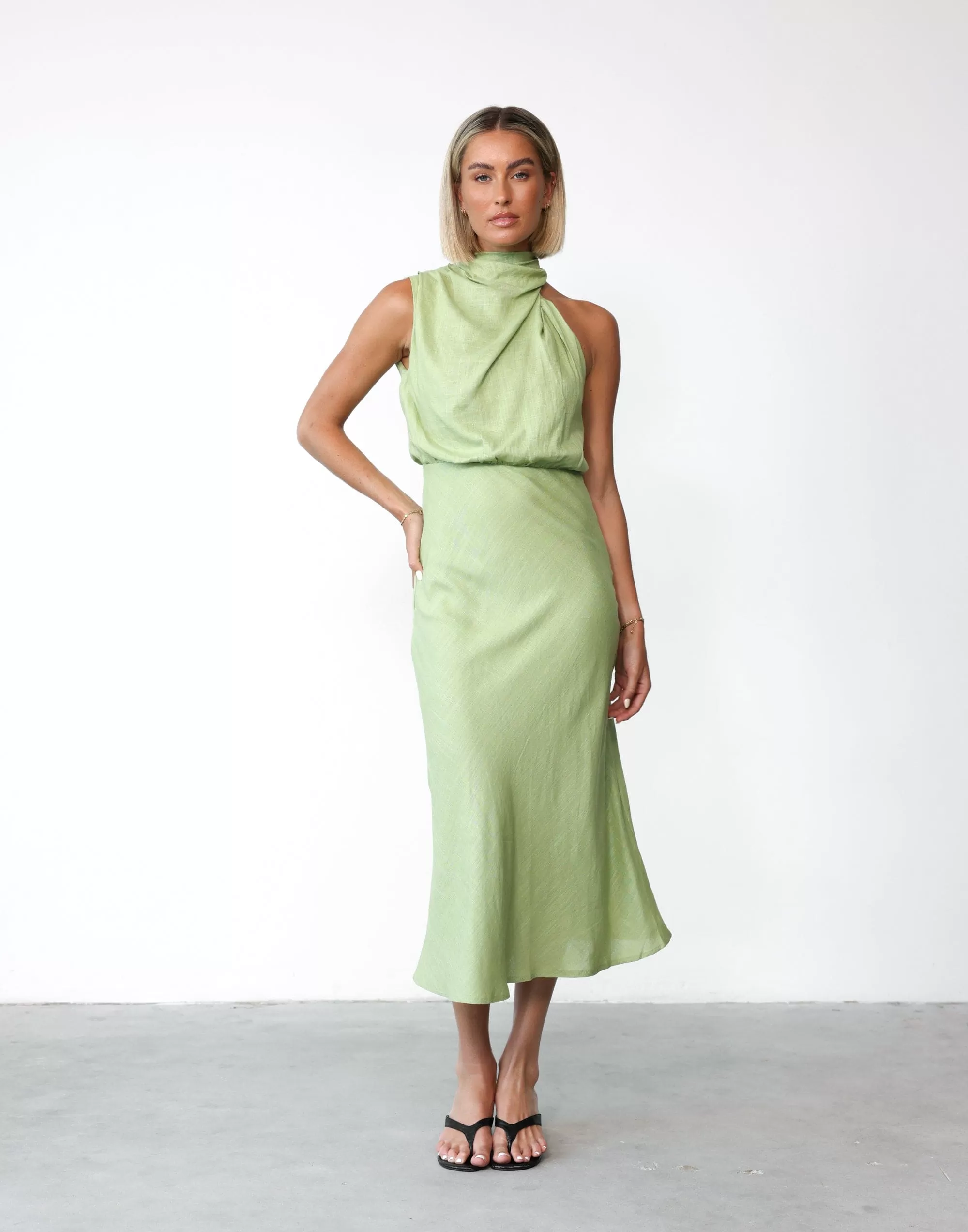 Seraphina Maxi Dress (Green)