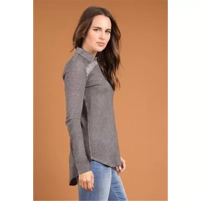 Simply Noelle Trail Blazer Top/Jacket - Slate