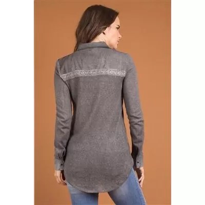 Simply Noelle Trail Blazer Top/Jacket - Slate