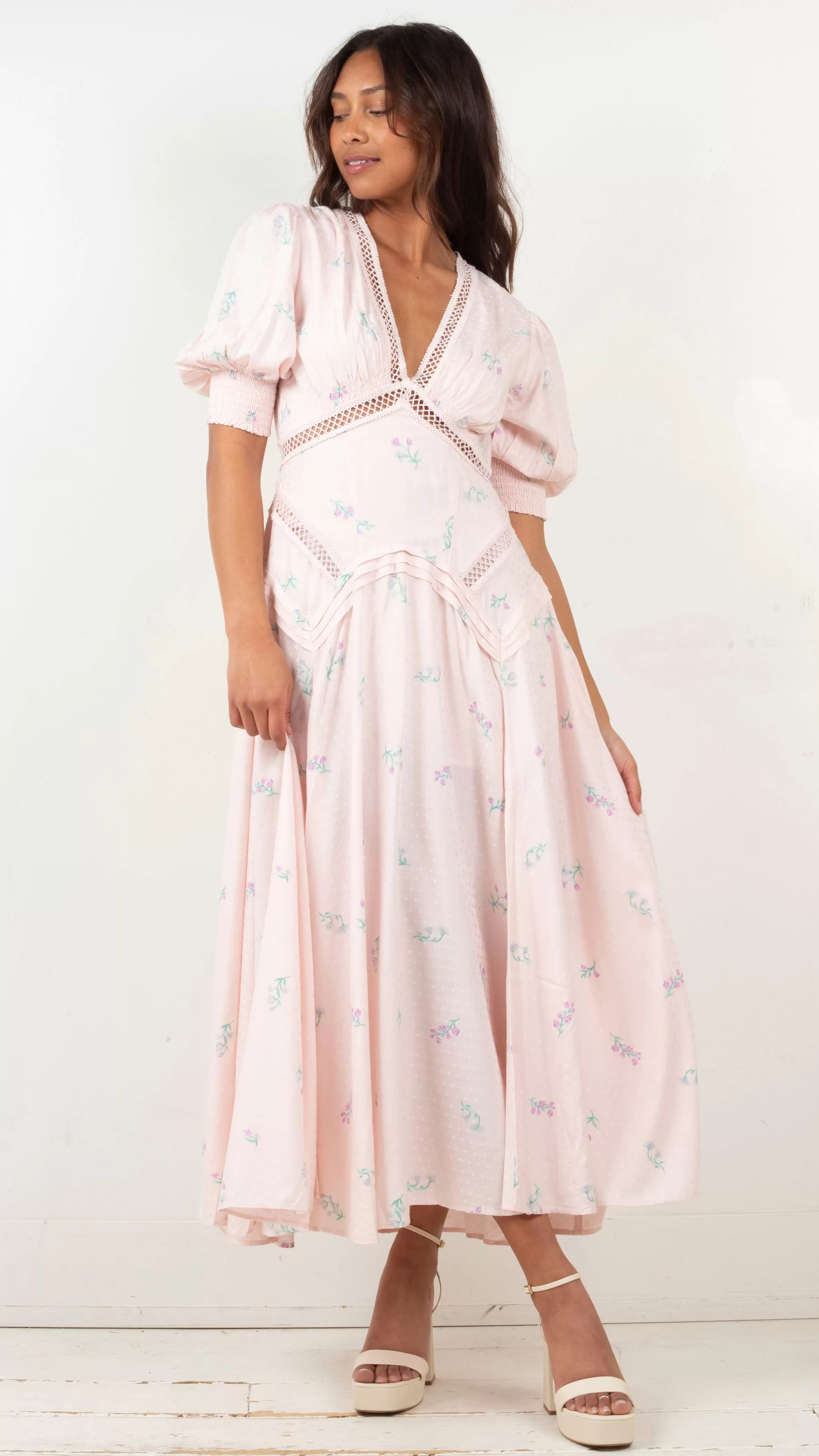 Still in Love Maxi - Pink Combo