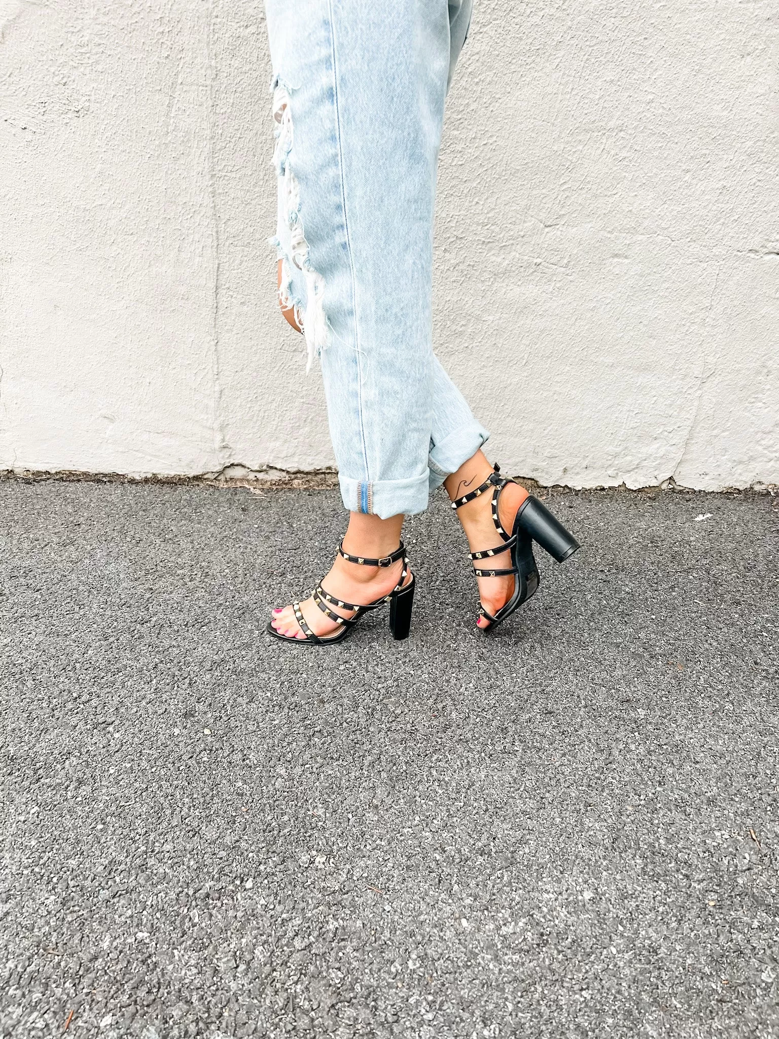 Summer Studded Heel