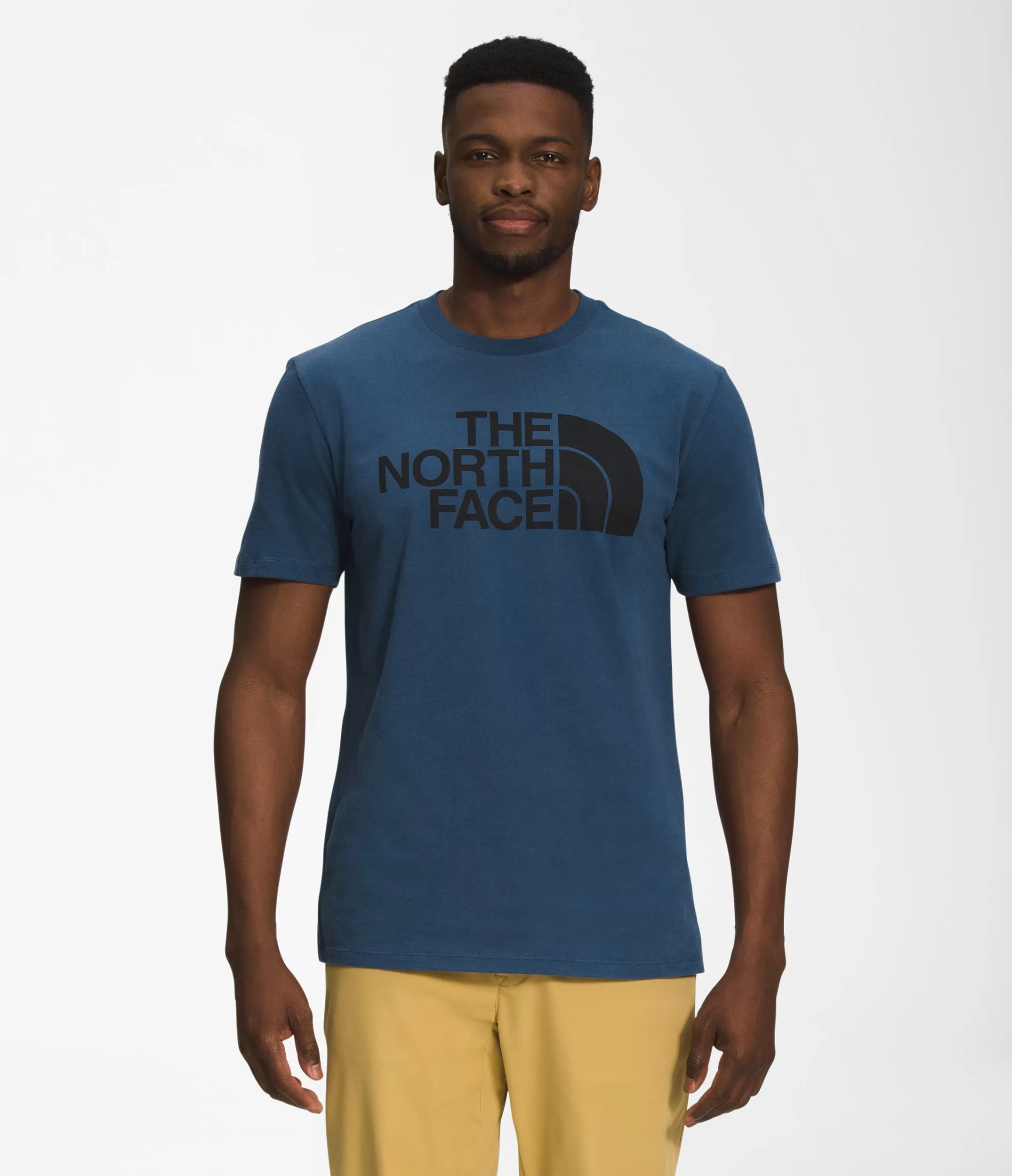 The North Face Half Dome SS Tee (Men's) Shady Blue/TNF Black