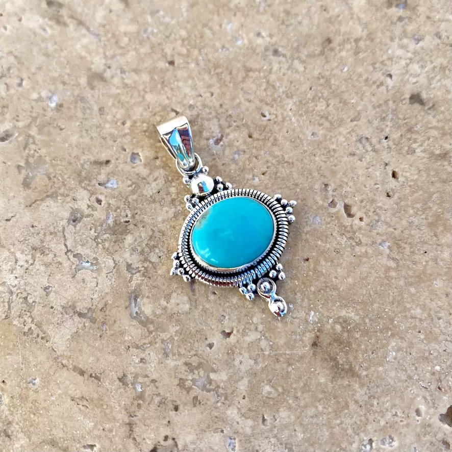 Turquoise Pendant - Ajuna