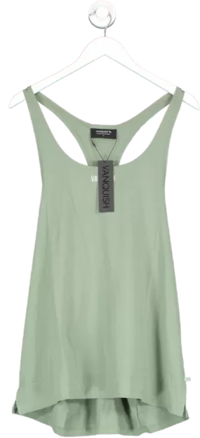 Vanquish Green Loose Fit Tank Top UK XL